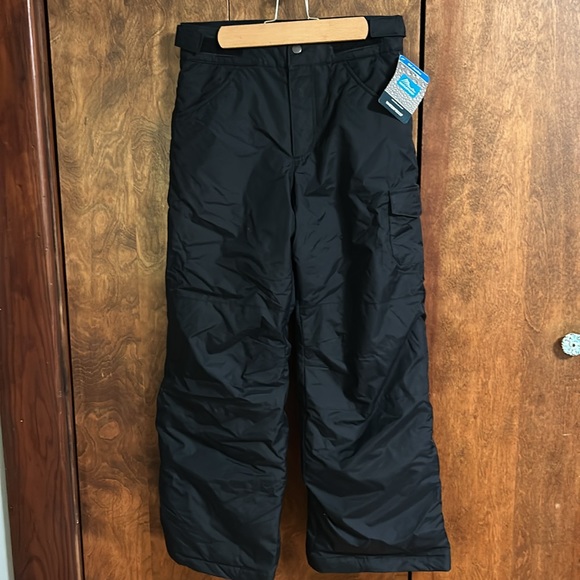 NWT Columbia boys/girls snow-ski pants, black youth medium - Picture 2 of 9